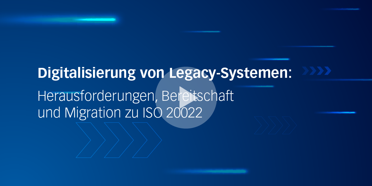 Digitalisierung von Legacy-Systemen: Herausforderungen, Bereitschaft und Migration zu ISO 20022