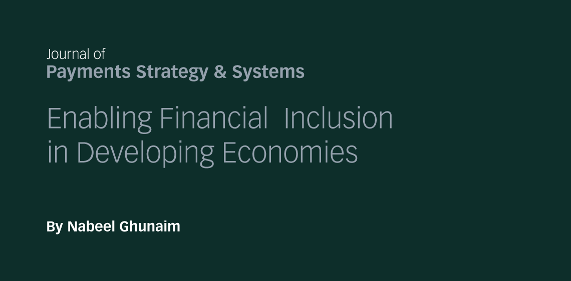 Enabling Financial Inclusion by Developing Economies