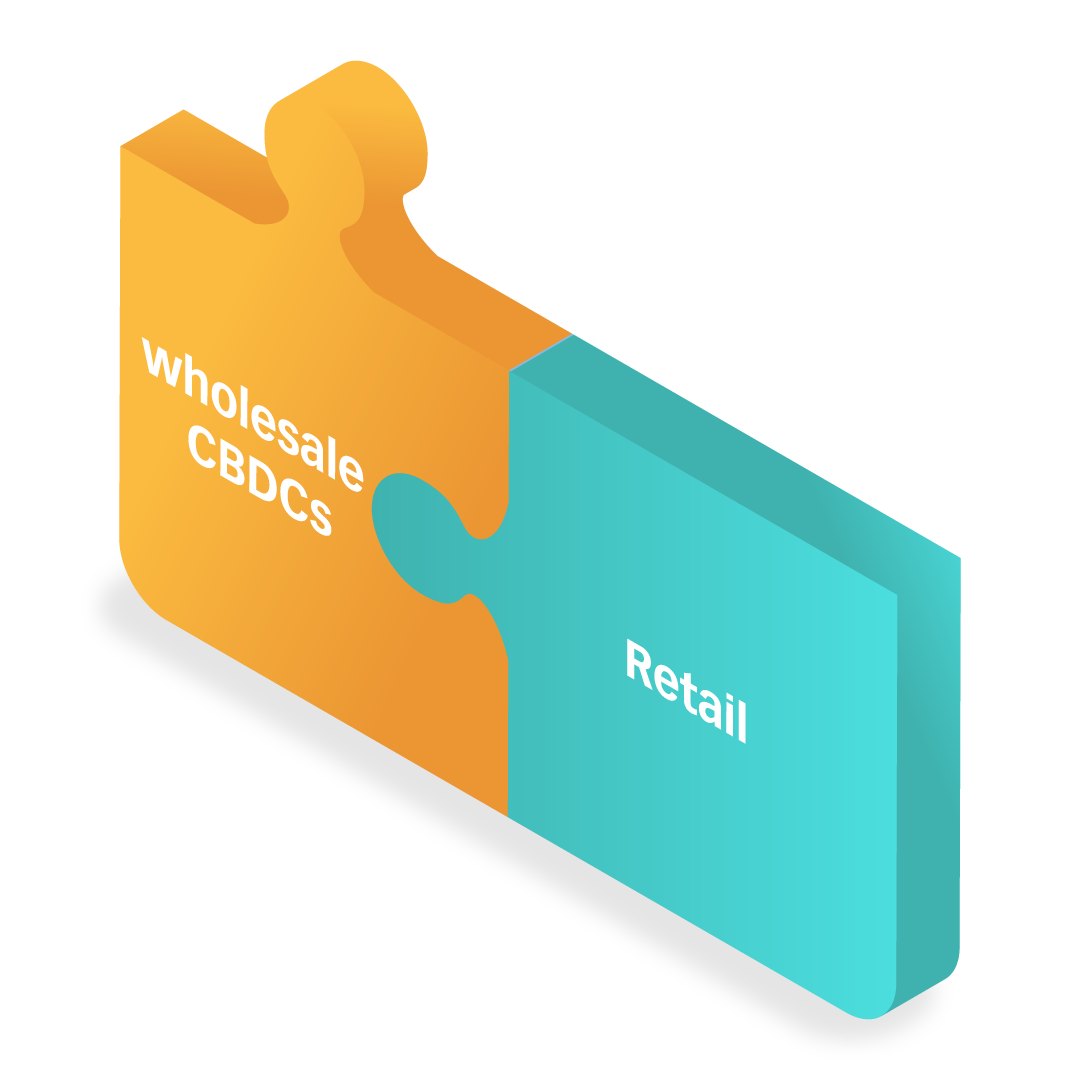 3. Can retail and wholesale CBDCs be implemented together? 