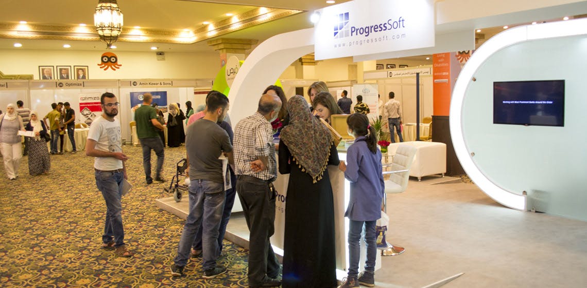 ProgressSoft patrocina la primera Feria de empleo para personas con discapacidades en Jordania