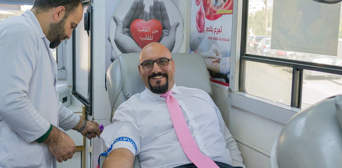 ProgressSoft завершает третью кампанию по сдаче крови в Иордании