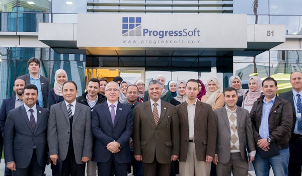 Delegação da Universidade da Jordânia (KASIT) visita as instalações da ProgressSoft