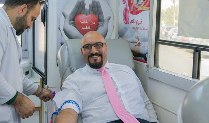 ProgressSoft schließt seine 3. Blutspendeaktion in Jordanien ab