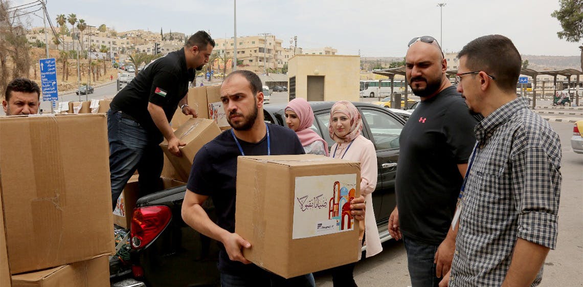 ProgressSoft patrocina la Iniciativa de Caridad "BilKhayr Najood" por el MICyT en Jordania
