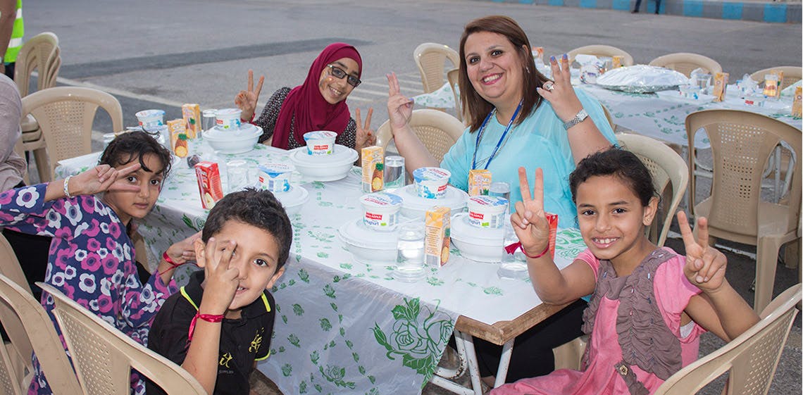 ProgressSoftSponserte Iftar für Waisenkinder an der PSUT