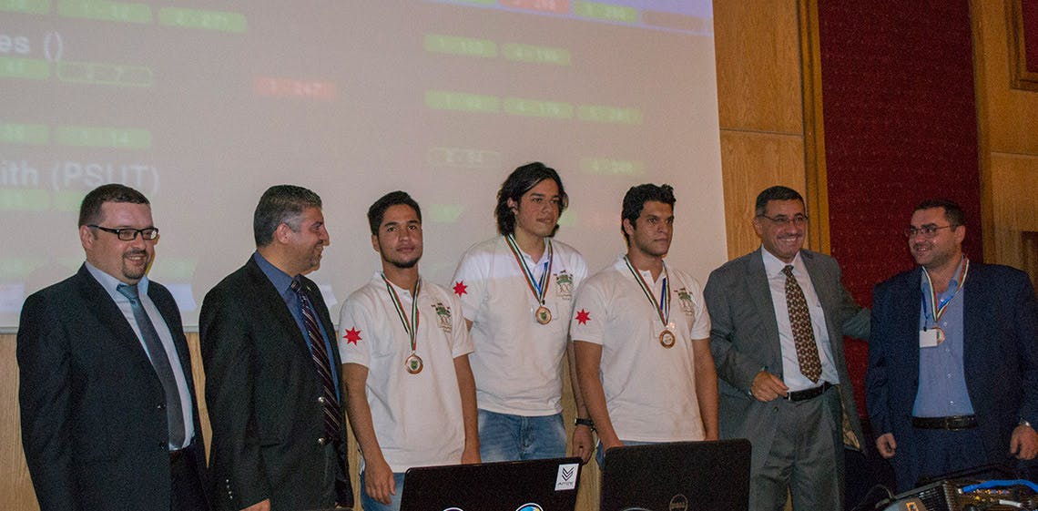 ProgressSoft ist Platinum-Sponsor des ACM Hochschul-Programmierwettbewerbs der Universität von Jordanien