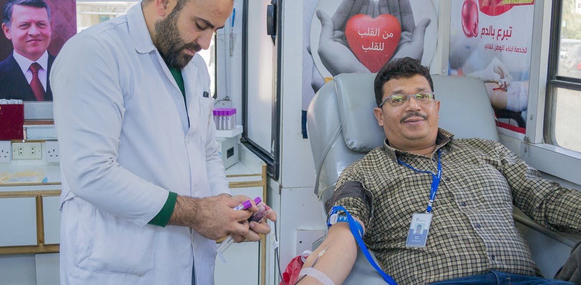 A ProgressSoft conclui a sua 3ª campanha de doação de sangue na Jordânia