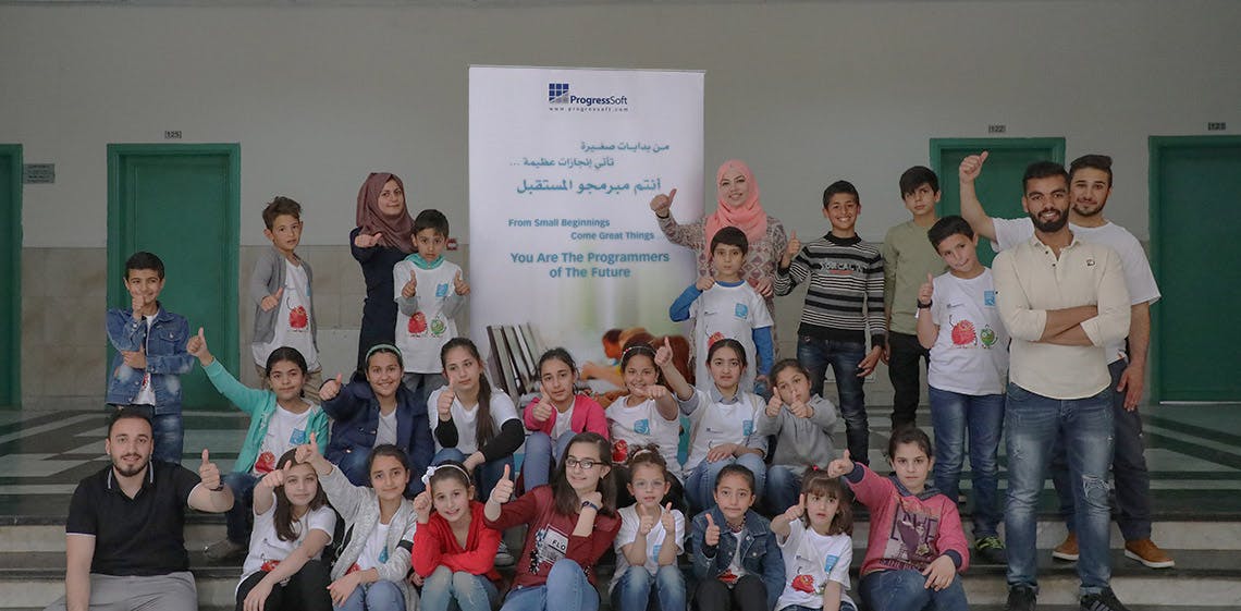 ProgressSoft unterstützt weiterhin die Ausbildung der Programmierer der Zukunft in Jordanien