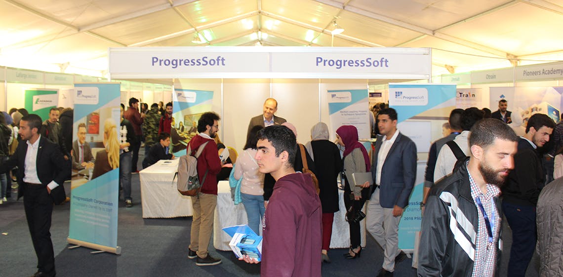 ProgressSoft est le Sponsor exclusif de la Journée des carrières 2018 de la PSUT