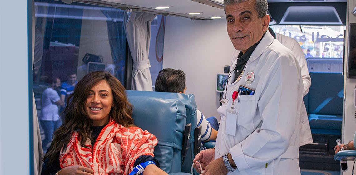 ProgressSoftの従業員、命を救う - 献血運動