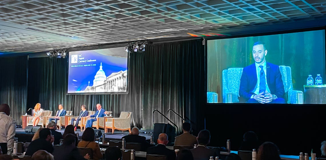 ワシントン開催のカンファレンスで、ProgressSoftの中央銀行デジタル通貨を紹介